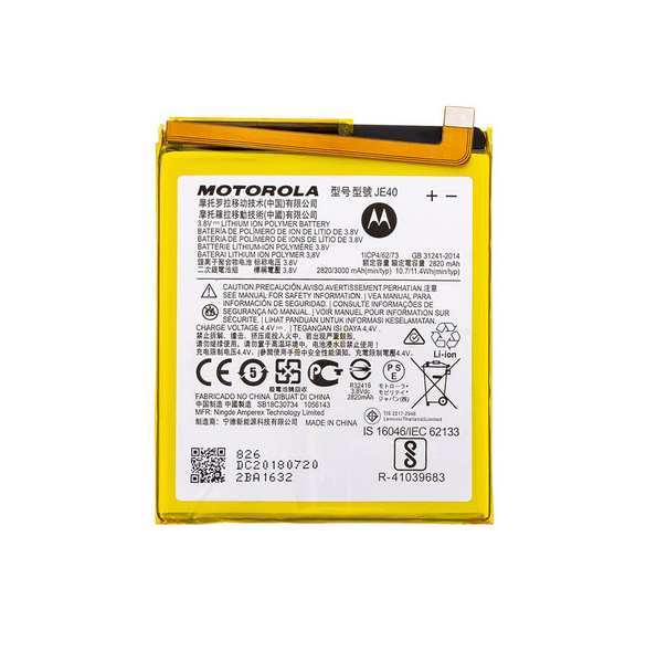 Motorola Battery 3000mAh Li-Ion JE40 (Service Pack)
