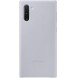 Samsung EF-VN970LJE läderfodral äkta läder väska till Samsung Galaxy Note 10 - Silver