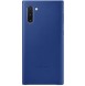 Samsung EF-VN970LLE läderfodral äkta läder väska till Samsung Galaxy Note 10 - Blå