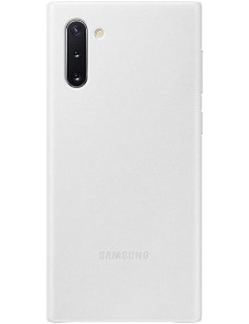 Samsung EF-VN970LWE läderfodral äkta läder väska till Samsung Galaxy Note 10 - Vit