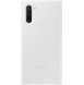 Samsung EF-VN970LWE läderfodral äkta läder väska till Samsung Galaxy Note 10 - Vit