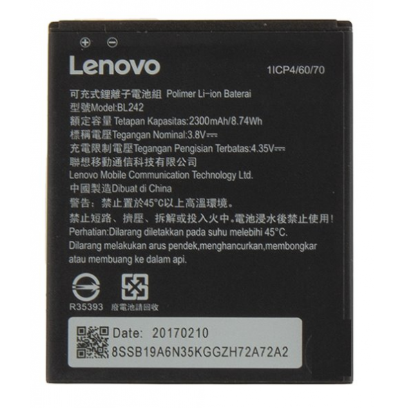 Lenovo Originalbatteri 2300mAh Li-Ion BL242 (Service Pack)