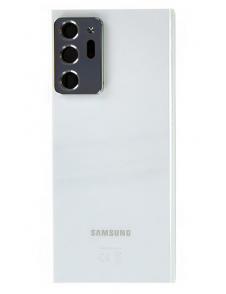 Samsung Galaxy Note 20 Ultra Batteri Skal - Mystick vit (Service Pack)