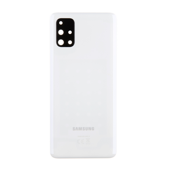 Samsung Galaxy M51 Batteri Skal - Vit (Service Pack)