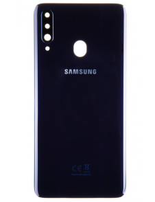 Samsung Galaxy A20s Batterilucka - Blå (Service Pack)