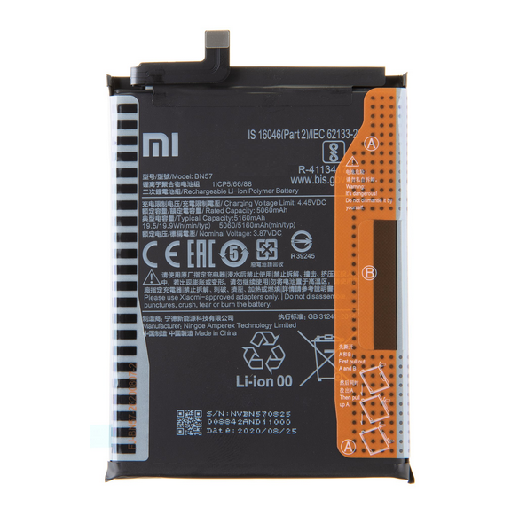 Xiaomi Original Battery 5160mAh BN57 (Service Pack)