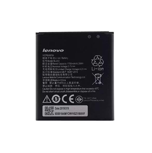 Lenovo originalbatteri 1700mAh Li-Pol BL233 (Bulk)