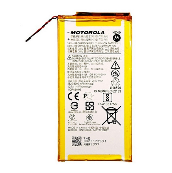 Motorola Batteri 2820mAh Li-Pol HZ40 (Bulk)