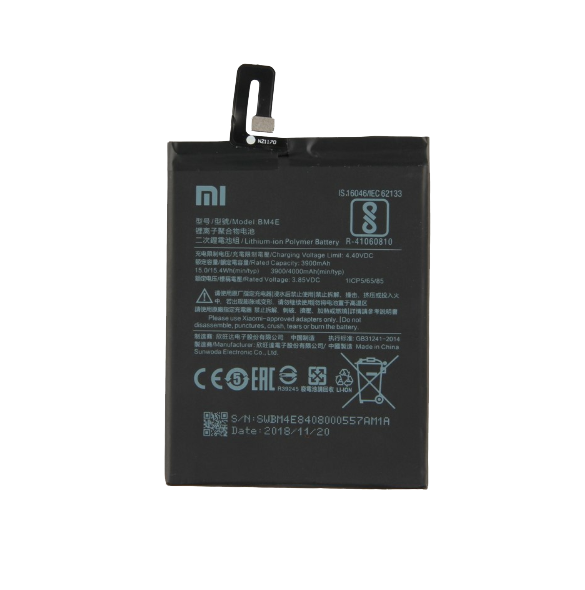 Xiaomi-batteri 3900mAh BM4E (Bulk)