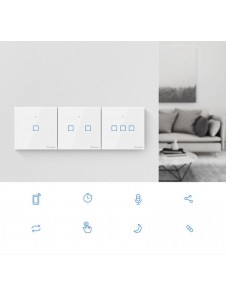 Sonoff T0EU2C-TX touch Wi-Fi wireless wall smart switches - Vit