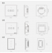Sonoff T0EU3C-TX touch Wi-Fi wireless wall smart switches - Vit