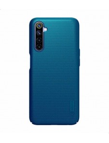 Nillkin Super Frosted Back Cover for Realme 6 - Peacock Blue