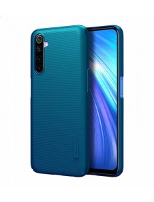 Nillkin Super Frosted Back Cover for Realme 6 - Peacock Blue