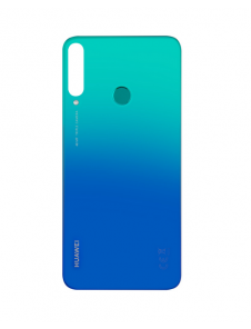 Huawei P40 Lite E Batteri Skal - Aurora blå