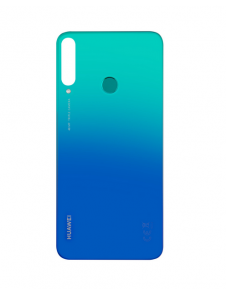 Huawei P40 Lite E Batteri Skal - Aurora blå