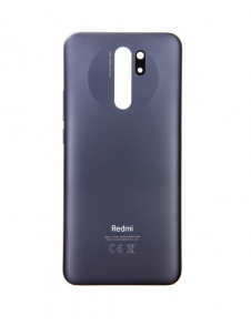 Xiaomi Redmi 9 Batterilock - Kolgrå