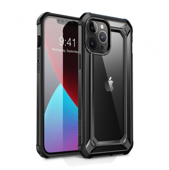 Supcase Exo Pro till iPhone 12 Pro / iPhone 12 - Svart