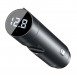 Baseus Bluetooth 5.0 FM Transmiter car charger 2x USB 3 A 18 W PPS Quick Charge 3.0 AFC FCP - Grey (CCNLZ-C0G)