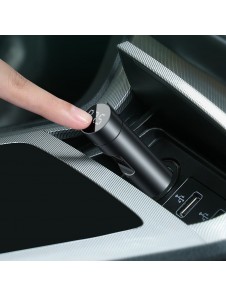 Baseus Bluetooth 5.0 FM Transmiter car charger 2x USB 3 A 18 W PPS Quick Charge 3.0 AFC FCP - Grey (CCNLZ-C0G)