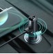 Baseus Bluetooth 5.0 FM Transmiter car charger 2x USB 3 A 18 W PPS Quick Charge 3.0 AFC FCP - Grey (CCNLZ-C0G)