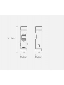 Baseus Bluetooth 5.0 FM Transmiter car charger 2x USB 3 A 18 W PPS Quick Charge 3.0 AFC FCP - Grey (CCNLZ-C0G)