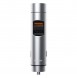 Baseus Bluetooth 5.0 FM Transmiter car charger 2x USB 3 A 18 W PPS Quick Charge 3.0 AFC FCP - Silver (CCNLZ-C0S)