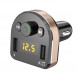 Dudao Bluetooth FM Transmitter MP3 Car Charger 2x USB 3.1 A - Svart (R2Pro black)