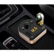 Dudao Bluetooth FM Transmitter MP3 Car Charger 2x USB 3.1 A - Svart (R2Pro black)
