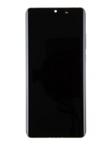 LCD-skärm + pekdon + frontskal Huawei P30 Pro - Silverfrost (servicepaket)