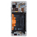 LCD-skärm + pekdon + frontskal Huawei P30 Pro - Silverfrost (servicepaket)