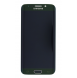 LCD-display + Touch Unit + Frontcover Samsung Galaxy S6 Edge - Grön (Service Pack)