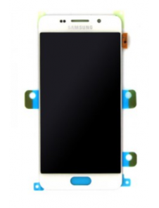 LCD-skärm + pekdon Samsung Galaxy A3 2016 - Vit (Service Pack)