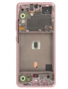 LCD-skärm + Touch Unit Samsung Galaxy A51 5G - Rosa (Service Pack)