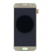 LCD-skärm + Touch Unit Samsung Galaxy S6 - Guld (Service Pack)