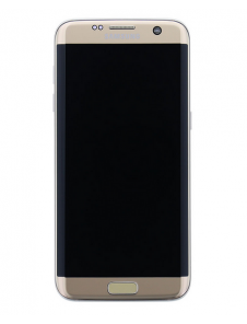 LCD-skärm + pekdon Samsung Galaxy S7 Edge - Guld (Service Pack)