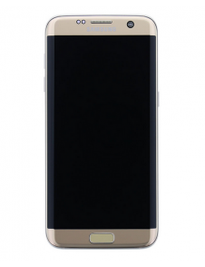 LCD-skärm + pekdon Samsung Galaxy S7 Edge - Guld (Service Pack)