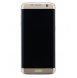 LCD-skärm + pekdon Samsung Galaxy S7 Edge - Guld (Service Pack)