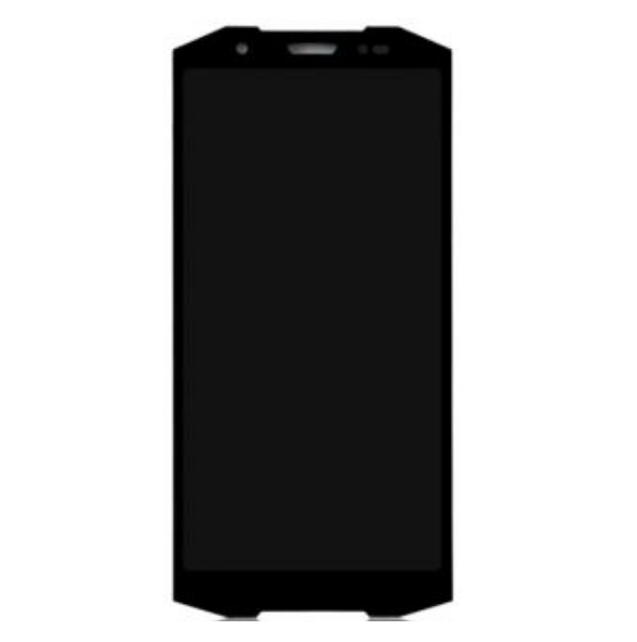 LCD-skärm + pekdon + frontlucka för Doogee S70 Lite (Service Pack)