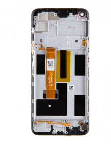 LCD-skärm + pekdon + frontlucka för Realme 7 (Servicepaket)