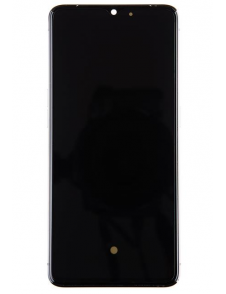 LCD-skärm + pekdon + frontlucka för Realme X2 Pro - Månvit (Service Pack)