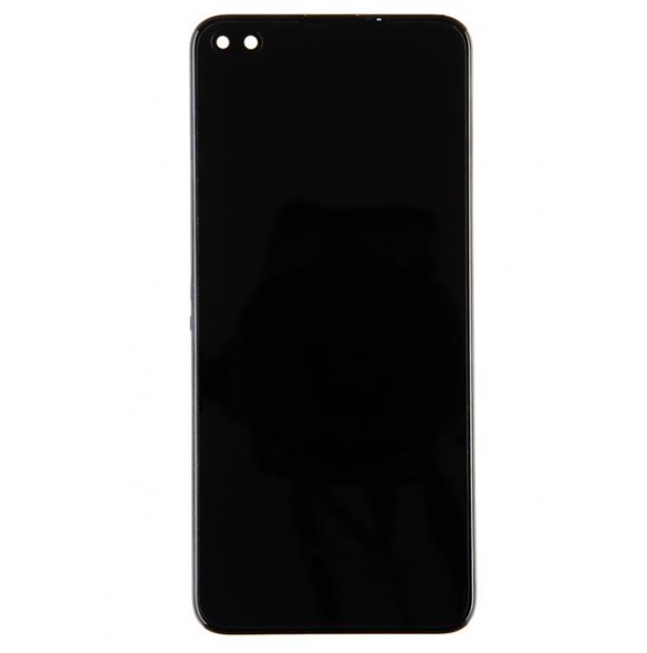 LCD-skärm + pekdon + frontlucka för Realme X50m (Servicepaket)