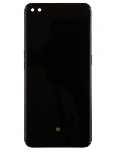LCD-skärm + pekdon + frontlucka för Realme X50 Pro - Mossgrön (Servicepaket)