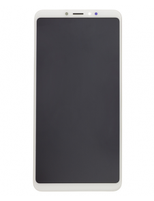 LCD-display + Touch Unit + Framsida för Xiaomi Mi Max 3 - Vit (Service Pack)