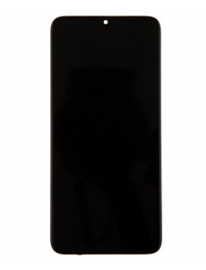 LCD-skärm + pekdon + frontlucka till Xiaomi Poco M3 - Svart (servicepaket)