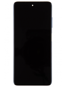 LCD-display + Touch Unit + Framsida för Xiaomi Poco X3 - Blå (Service Pack)