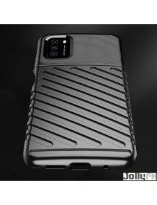 JollyFX Thunder Case Flexibelt, tåligt, robust TPU-fodral till Xiaomi Poco M3 / Xiaomi Redmi 9T - Svart