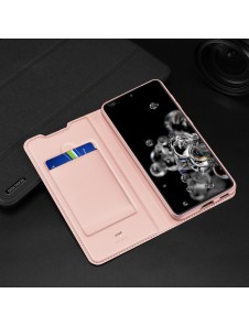 Dux Ducis Skin Pro Boksfodral till Samsung Galaxy S21 5G - Rosa