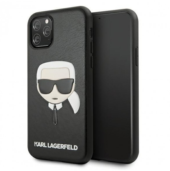 Karl Lagerfeld KLHCN58KHBK iPhone 11 Pro hardcase Ikonisk handrem - Svart