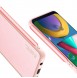 Rosa och mycket snyggt skal Samsung Galaxy M30s.
