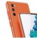 Apelsin och mycket snyggt skal Samsung Galaxy S20 FE 5G.